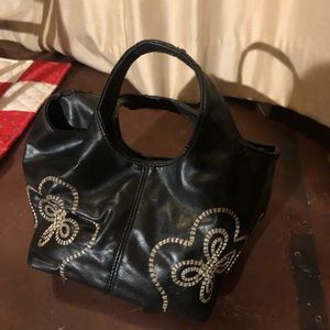 Leather handbag leather in great shape
